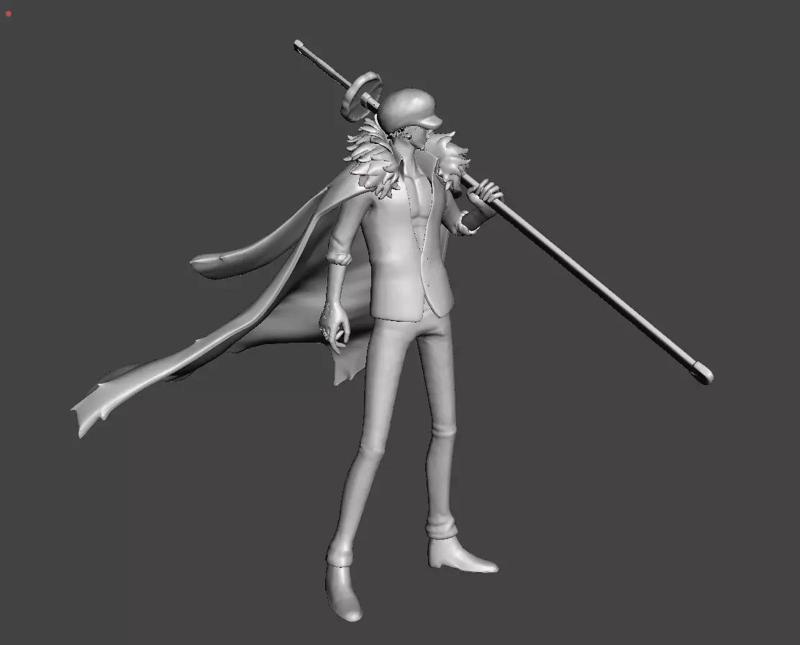 Trafalgar D Law 3D Model