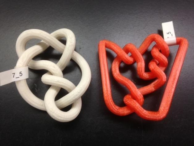 Tangle Conformation of Knot 7_5