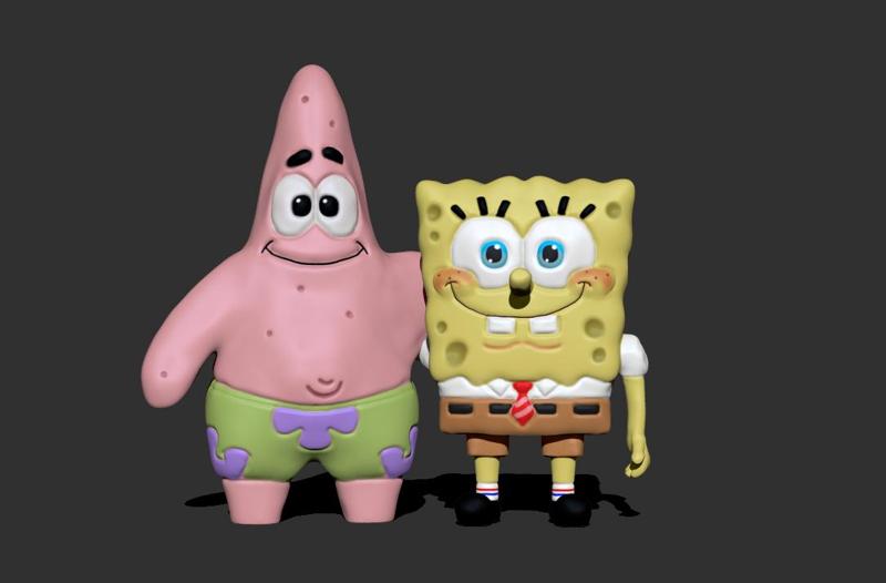 spongebob and patrick