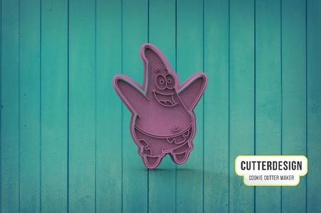 Patricio Estrella Patrick Star Cookie Cutter