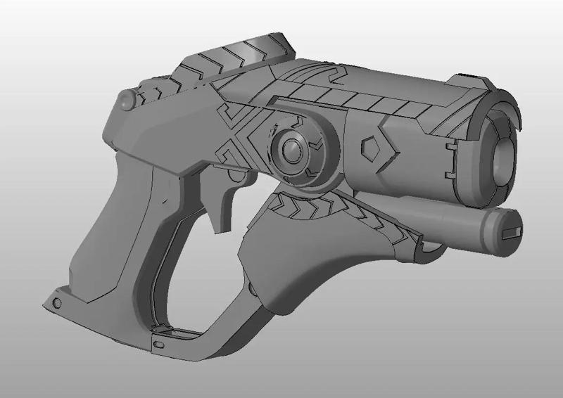 Overwatch Mercy Cosplay - Winged Victory Blaster