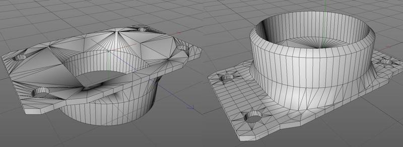 Toyota Pickup MAF Sensor Adapter Plate