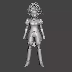 Macki Draogon Ball 3D Model