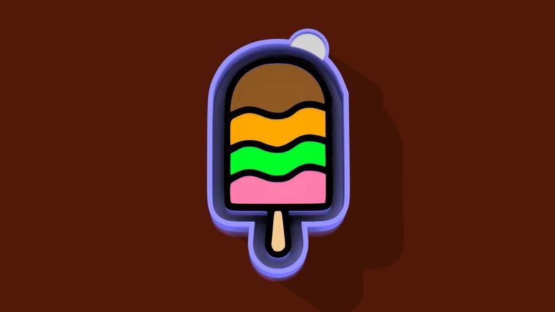 🌈 Rainbow Layer Pop – Freshie, Keychain, Resin & Candle Mold