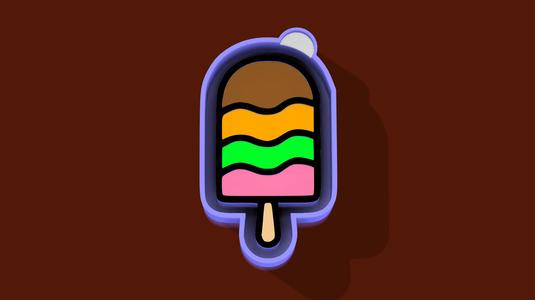 🌈 Rainbow Layer Pop – Freshie, Keychain, Resin & Candle Mold