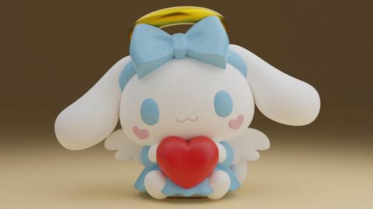 Cinnamoroll sanrio valentine figure