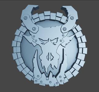 Goffs  banner symbol Orky Clan