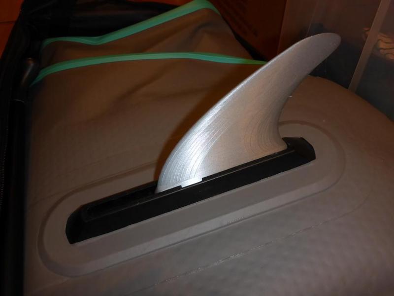 Surf SUP fin US-box compatible, NO FinKey needed for mounting - just slide in! 130mm and 175mm height