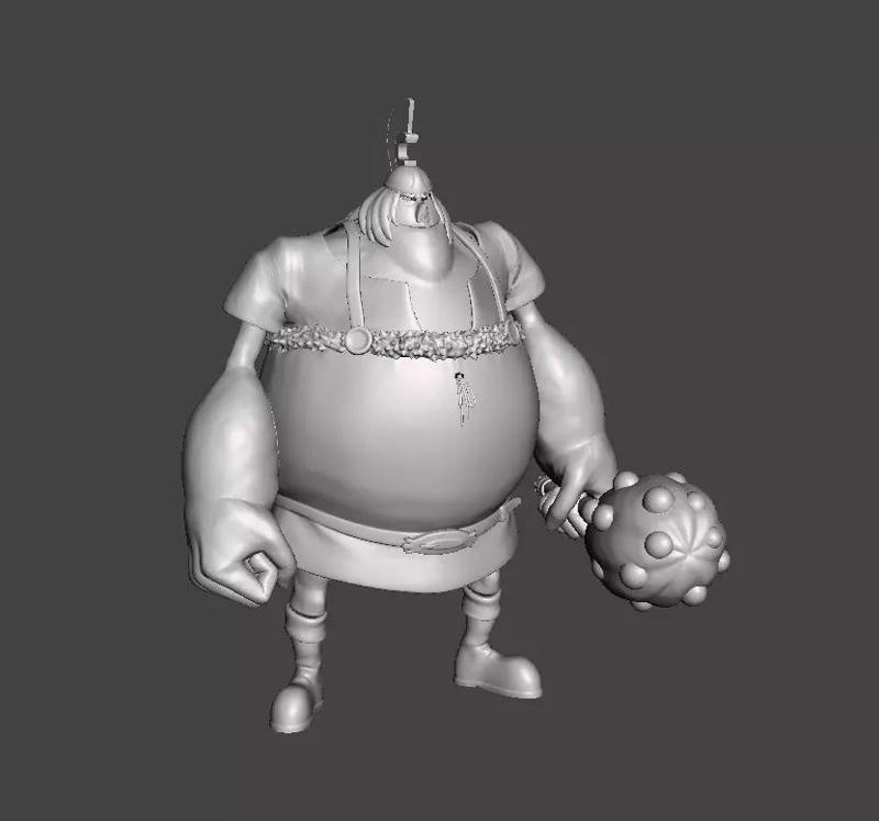 Oimo One piece 3D Model
