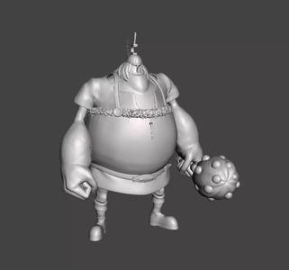Oimo One piece 3D Model