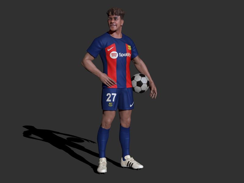 LAMINE YAMAL (BARCELONA) - PLAYER Collection