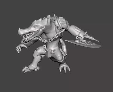 Scorched Earth Renekton 3D Model