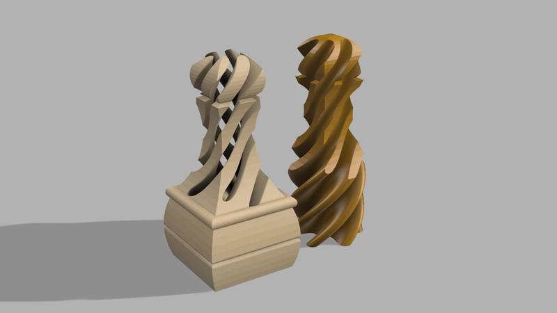 anti-stress spiral pawn toy
