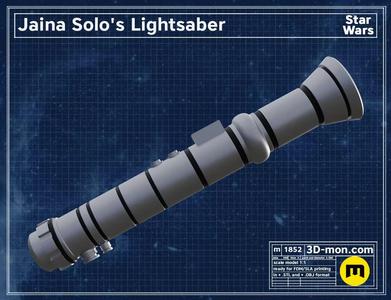 Jaina Solo lightsaber