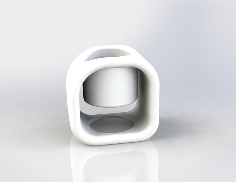 Suspended flower pot