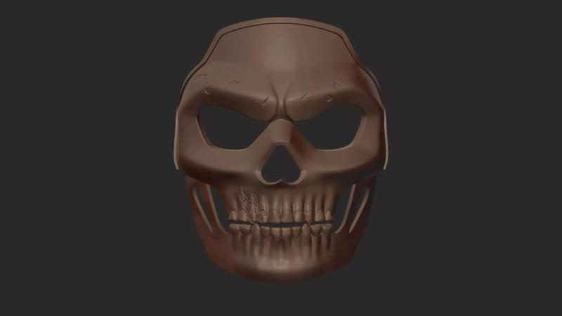 NEW PRINTABLE COD MASK STL