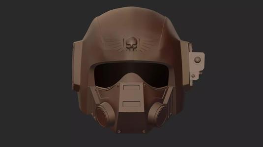 NEW VERSION KASRKIN HELMET PRINTABLE V