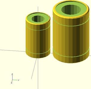 Fuly parametric Linear Bearing Model