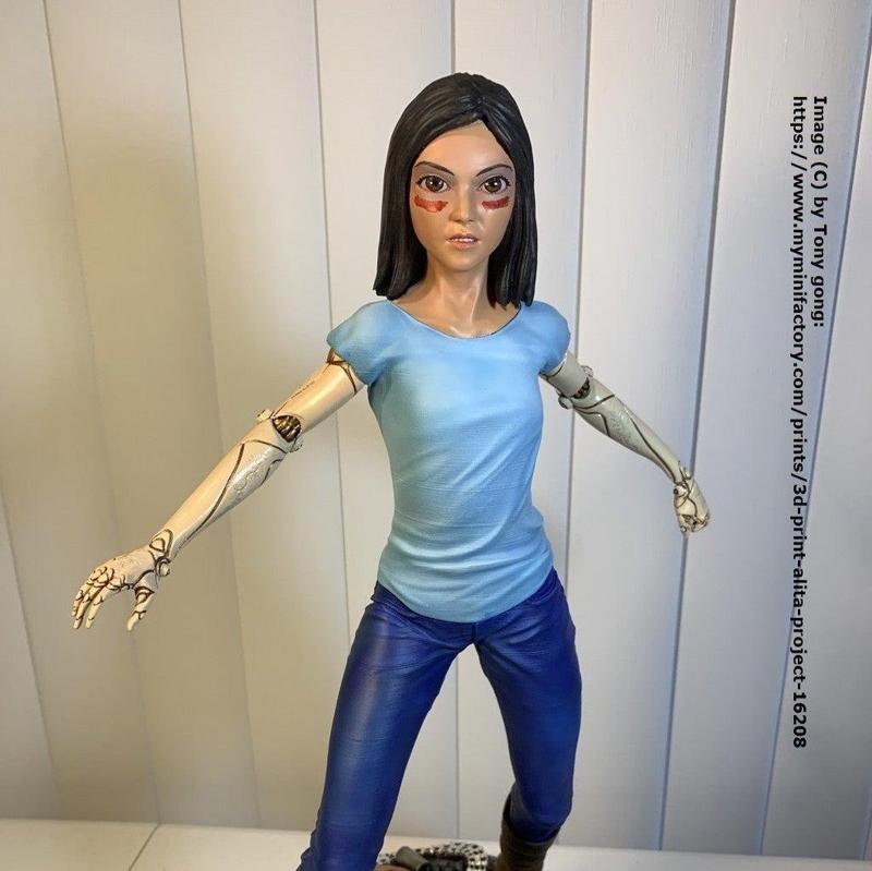 Alita - Battle Angel Figurine (Repost, fixed)