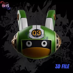 Vegapunk 03 And 04 Head 3D STL file