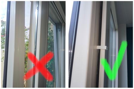 Tilt Window Limiter / Ventilation