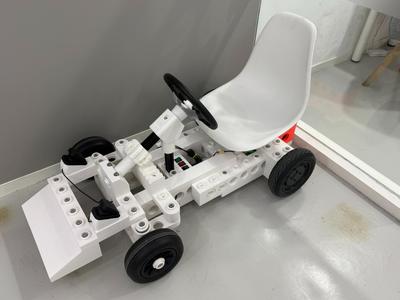 Giant Large-Block 3D Printed Go-Kart