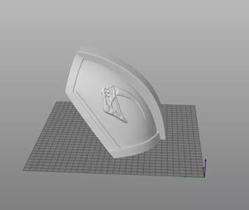 The Mandalorian Beskar Paulrons - Shoulder Armor - EZ 3D Print