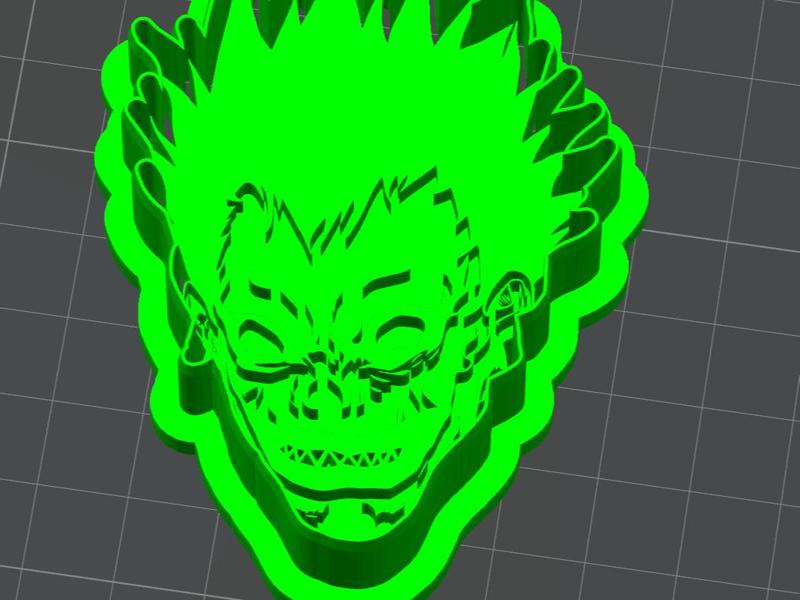 RYUK FACE COOKIE CUTTER