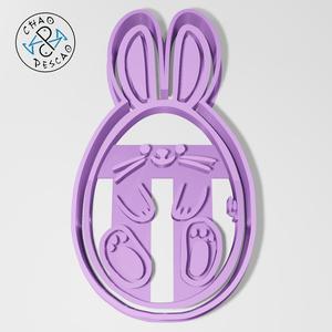 Easter Bunny - Cookie Cutter - Fondant