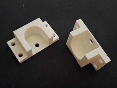 Clothes rail holders, Rail brackets.