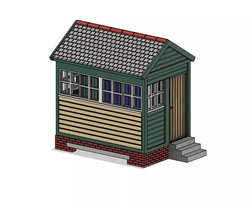 Model Railway Ground Level Signal Box