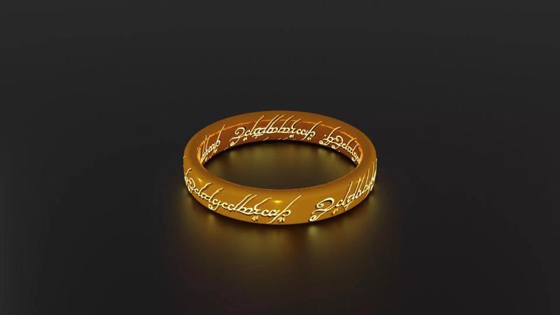 One Ring from The Lord of the Rings