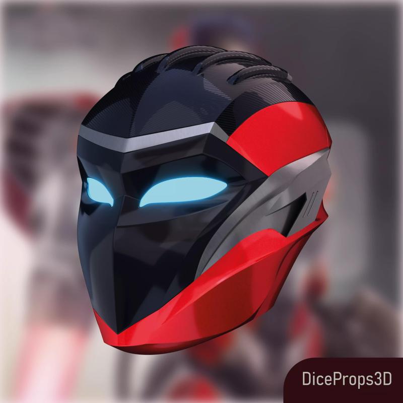 Ironheart Helmet 3D printable model - Interior details