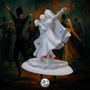 Dynamic Caucasian Dance Pair - SoliDRawinGs SG007