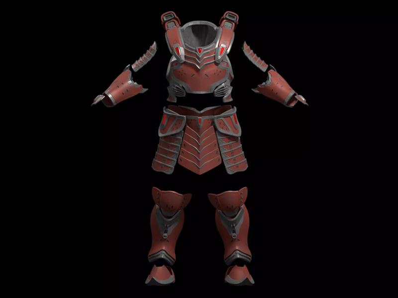 HALO Yoroi armor only 3d print files