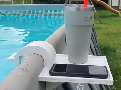 Clamp on Pool Tray