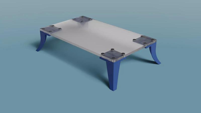 Furniture Legs Small and Large 3D Print Model