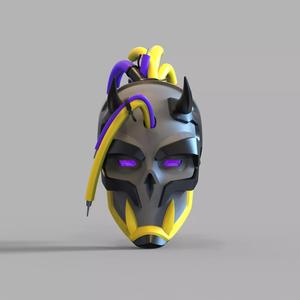 Hanzo Cyber Dragon Overwatch 2 Wearable Helmet
