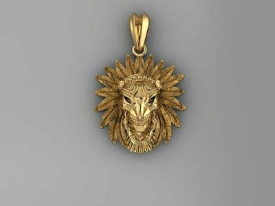 Eagle Man Pendant P435