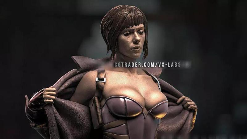 Ghost in the Shell - Major Motoko Scarlett Johansson