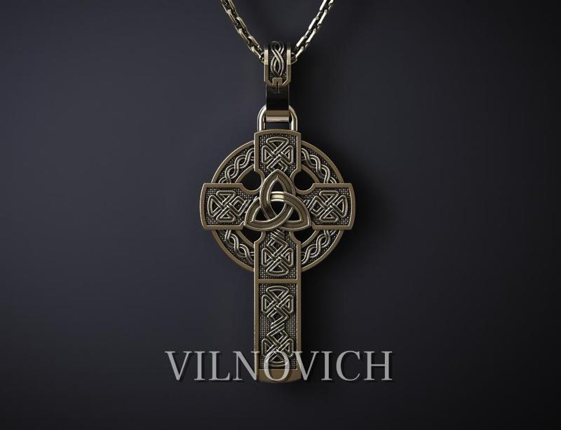 CELTIC CROSS PENDANT 3D print model