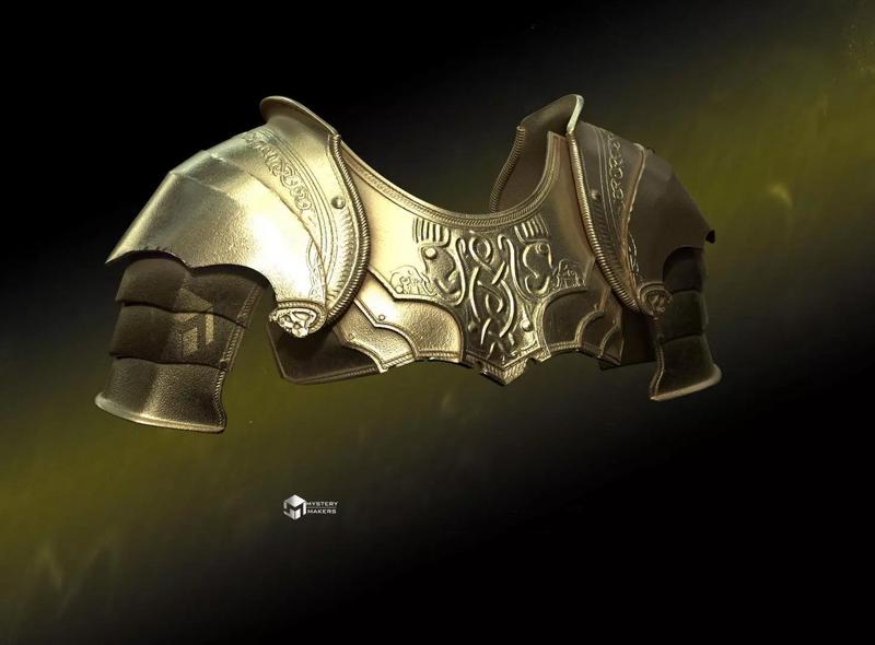 Kratos God of War chest armor