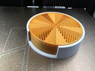 Coasters, different patterns. 