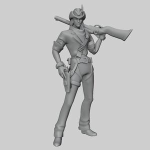CLINT BASE SKIN MOBILE LEGENDS FAN ART 3D STL