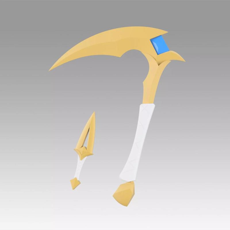 League Of Legends  Akali Double Sickle Cosplay Weapon Prop