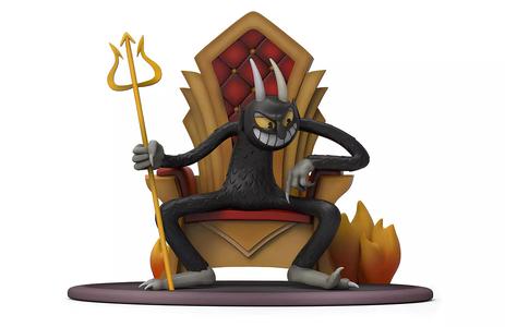 Devil from Cup Head toy