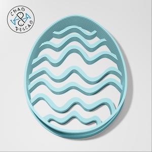 Easter Egg - Cookie Cutter - Fondant