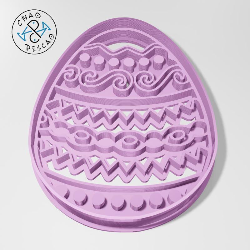 Easter Egg - Cookie Cutter - Fondant