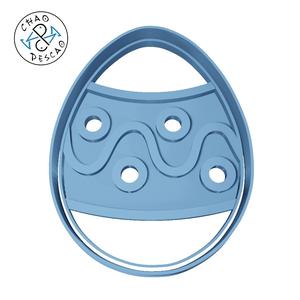 Easter Egg - Cookie Cutter - Fondant