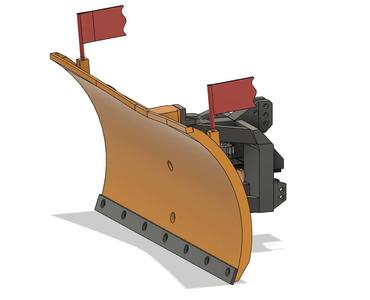 RC snow plow 1:16 1:14